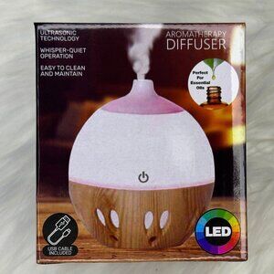 Color Changing Round Bowl Vase Aromatherapy Diffuser